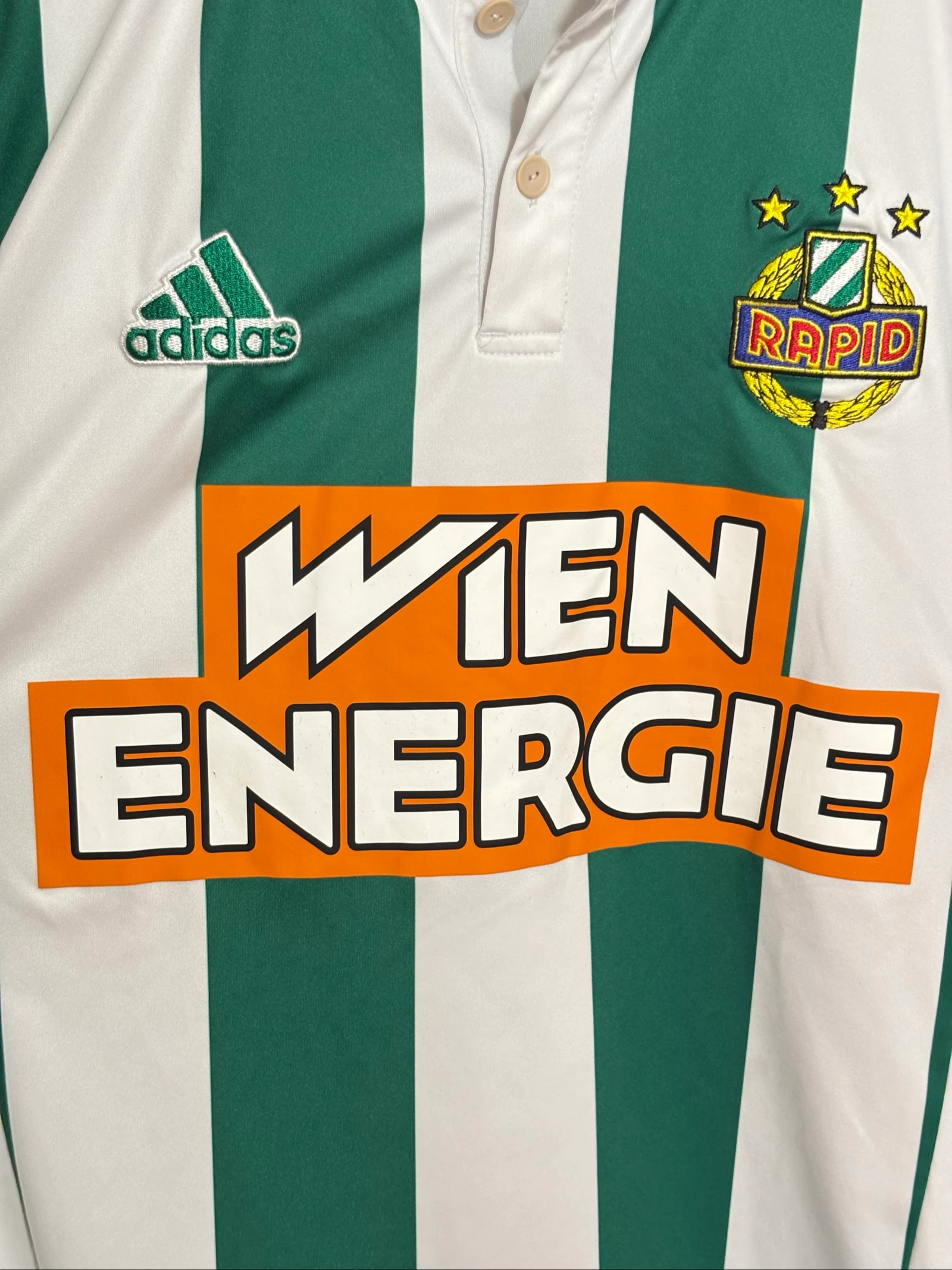 Camiseta Rapid Wien 2016 2018 Adidas Futbol tall S – photo 5